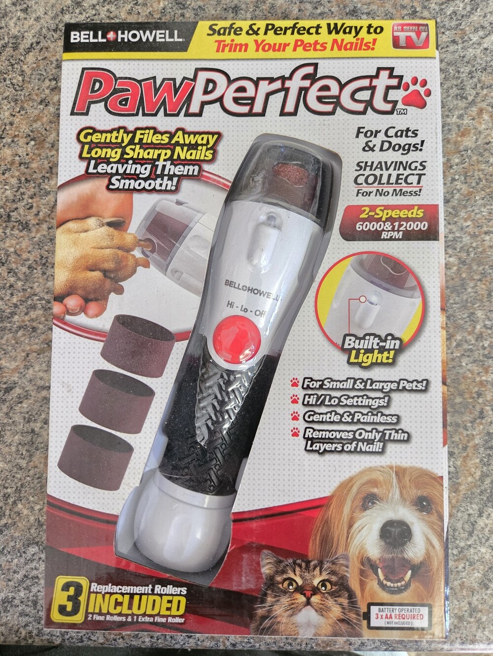 PawPerfect Pet Nail Grinder